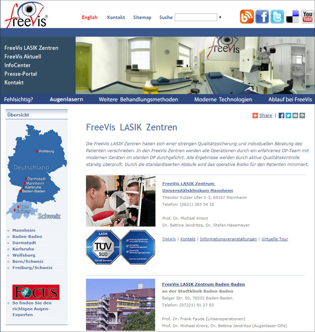 FreeVis Homepage